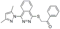 606122-20-7,Ethanone, 2-[[4-(3,5-dimethyl-1H-pyrazol-1-yl)-1-phthalazinyl]thio]-1-phenyl- (9CI)
