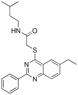 606131-76-4,Acetamide, 2-[(6-ethyl-2-phenyl-4-quinazolinyl)thio]-N-(3-methylbutyl)- (9CI)