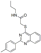 606132-30-3,Acetamide, 2-[[2-(4-methylphenyl)-4-quinazolinyl]thio]-N-propyl- (9CI)