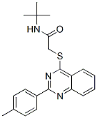 606132-33-6,Acetamide, N-(1,1-dimethylethyl)-2-[[2-(4-methylphenyl)-4-quinazolinyl]thio]- (9CI)
