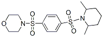 606134-77-4,Morpholine, 4-[[4-[(2,6-dimethyl-1-piperidinyl)sulfonyl]phenyl]sulfonyl]- (9CI)