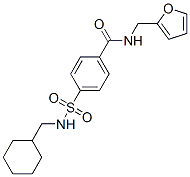 606134-88-7,Benzamide, 4-[[(cyclohexylmethyl)amino]sulfonyl]-N-(2-furanylmethyl)- (9CI)