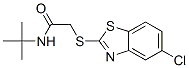 606136-39-4,Acetamide, 2-[(5-chloro-2-benzothiazolyl)thio]-N-(1,1-dimethylethyl)- (9CI)