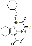 606484-66-6,Benzo[b]thiophene-3-carboxylic acid, 2-[[[(cyclohexylmethylene)hydrazino]oxoacetyl]amino]-4,5,6,7-tetrahydro-, methyl ester (9CI)