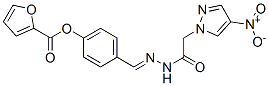 606485-87-4,1H-Pyrazole-1-aceticacid,4-nitro-,[[4-[(2-furanylcarbonyl)oxy]phenyl]methylene]hydrazide(9CI)