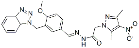 606487-61-0,1H-Pyrazole-1-aceticacid,3,5-dimethyl-4-nitro-,[[3-[(3a,7a-dihydro-1H-benzotriazol-1-yl)methyl]-4-methoxyphenyl]methylene]hydrazide(9CI)