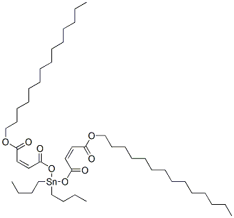 60659-60-1,tetradecyl (Z,Z)-6,6-dibutyl-4,8,11-trioxo-5,7,12-trioxa-6-stannahexacosa-2,9-dienoate