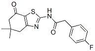 606923-19-7,Benzeneacetamide, 4-fluoro-N-(4,5,6,7-tetrahydro-5,5-dimethyl-7-oxo-2-benzothiazolyl)- (9CI)