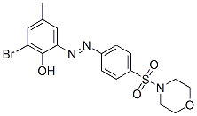606923-38-0,Morpholine, 4-[[4-[(3-bromo-2-hydroxy-5-methylphenyl)azo]phenyl]sulfonyl]- (9CI)