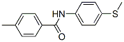 607361-29-5,Benzamide, 4-methyl-N-[4-(methylthio)phenyl]- (9CI)
