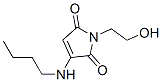 607692-44-4,1H-Pyrrole-2,5-dione, 3-(butylamino)-1-(2-hydroxyethyl)- (9CI)