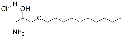 60812-23-9,1-AMINO-3-DECYLOXY-2-PROPANOL HYDROCHLORIDE