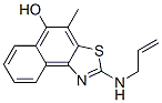 608127-06-6,Naphtho[1,2-d]thiazol-5-ol,  4-methyl-2-(2-propenylamino)-  (9CI)