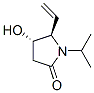 608525-74-2,2-Pyrrolidinone,5-ethenyl-4-hydroxy-1-(1-methylethyl)-,(4S,5R)-(9CI)