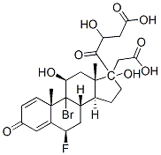 60864-40-6,9-bromo-6beta-fluoro-11beta,17,21-trihydroxypregna-1,4-diene-3,20-dione 17,21-di(acetate)