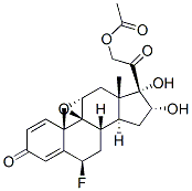 60864-48-4,9beta,11alpha-epoxy-6beta-fluoro-16alpha,17,21-trihydroxypregna-1,4-diene-3,20-dione 21-acetate