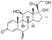 60864-54-2,9-bromo-6beta-fluoro-11beta,17,21-trihydroxy-16alpha-methylpregna-1,4-diene-3,20-dione
