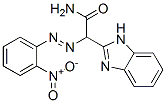 60871-05-8,alpha-[(2-nitrophenyl)azo]-1H-benzimidazole-2-acetamide
