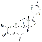 60892-57-1,2-bromo-6beta-fluoro-21-hydroxypregna-1,4,9(11),16-tetraene-3,20-dione 21-acetate