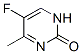 6090-44-4,2(1H)-Pyrimidinone, 5-fluoro-4-methyl- (9CI)
