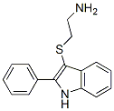 61021-64-5,2-[(2-PHENYL-1H-INDOL-3-YL)THIO]ETHANAMINE