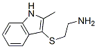 61021-66-7,2-[(2-METHYL-1H-INDOL-3-YL)THIO]ETHANAMINE