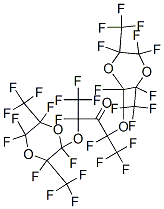 61097-96-9,1,1,1,2,4,5,5,5-octafluoro-2,4-bis[[2,3,5,5,6-pentafluoro-3,6-bis(trifluoromethyl)-1,4-dioxan-2-yl]oxy]pentan-3-one