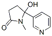 61192-50-5,5-hydroxy-1-methyl-5-pyridin-3-yl-pyrrolidin-2-one