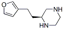 612504-90-2,Piperazine, 2-[2-(3-furanyl)ethyl]-, (2S)- (9CI)