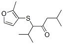 61295-51-0,2,6-dimethyl-3-[(2-methyl-3-furyl)thio]heptan-4-one