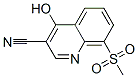 61338-19-0,3-Quinolinecarbonitrile,  4-hydroxy-8-(methylsulfonyl)-