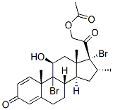 61339-40-0,9,17-dibromo-11beta,21-dihydroxy-16alpha-methylpregna-1,4-diene-3,20-dione 21-acetate