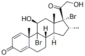 61339-42-2,9,17-dibromo-11beta,21-dihydroxy-16alpha-methylpregna-1,4-diene-3,20-dione
