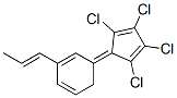 61355-19-9,3-(2,3,4,5-tetrachloro-1-cyclopenta-2,4-dienylidene)prop-1-enylbenzene