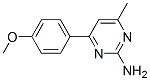 61541-75-1,4-(4-METHOXYPHENYL)-6-METHYLPYRIMIDIN-2-AMINE