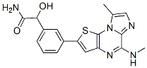 615530-78-4,Benzeneacetamide,  -alpha--hydroxy-3-[8-methyl-5-(methylamino)imidazo[1,2-a]thieno[3,2-e]pyrazin-2-yl]-  (9CI)