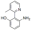 615572-74-2,Phenol, 3-amino-2-(3-methyl-2-pyridinyl)- (9CI)