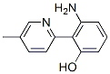 615572-76-4,Phenol, 3-amino-2-(5-methyl-2-pyridinyl)- (9CI)
