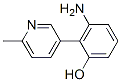 615572-97-9,Phenol, 3-amino-2-(6-methyl-3-pyridinyl)- (9CI)