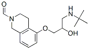 61563-18-6,5-[3-(tert-butylamino)-2-hydroxypropoxy]-3,4-dihydro-1H-isoquinoline-2-carbaldehyde