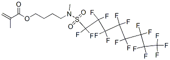 61577-14-8,4-[[(heptadecafluorooctyl)sulphonyl]methylamino]butyl methacrylate