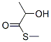 61603-68-7,Propanethioic acid, 2-hydroxy-, S-methyl ester (9CI)