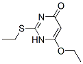 61636-11-1,4(1H)-Pyrimidinone, 6-ethoxy-2-(ethylthio)- (9CI)