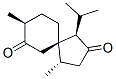 6168-64-5,[1R-(1alpha,4beta,5beta,8S*)]-1-isopropyl-4,8-dimethylspiro[4.5]decane-2,7-dione