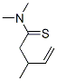 61784-27-8,4-Pentenethioamide,  N,N,3-trimethyl-