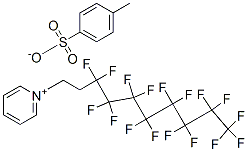 61798-68-3,1-(3,3,4,4,5,5,6,6,7,7,8,8,9,9,10,10,10-heptadecafluorodecyl)pyridinium toluene-p-sulphonate
