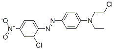 61813-43-2,N-(2-chloroethyl)-4-[(2-chloro-4-nitrophenyl)azo]-N-ethylaniline