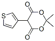 61857-83-8,2,2-DIMETHYL-5-THIOPHEN-3-YL-[1,3]DIOXANE-4,6-DIONE