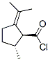 61900-01-4,Cyclopentanecarbonyl chloride, 2-methyl-5-(1-methylethylidene)-, (1S-trans)- (9CI)