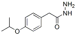 61904-57-2,4-(1-METHYLETHOXY)-BENZENEACETIC ACID HYDRAZIDE